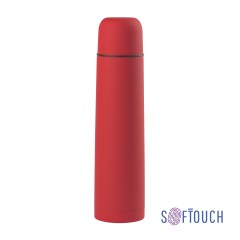 Термос Родос, покрытие soft touch, 1 л., красный