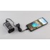 Зарядное (22.5W) устройство Inside 9000 mAh с прозрачным корпусом и цифровым индикатором заряда/напряжения/силы тока, черный