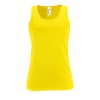Майка женская Sporty TT Women, желтый неон Майка женская Sporty TT Women, желтый неон