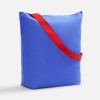 Шопер B5, синий с широкими красными ручками Шопер B5, синий с широкими красными ручками