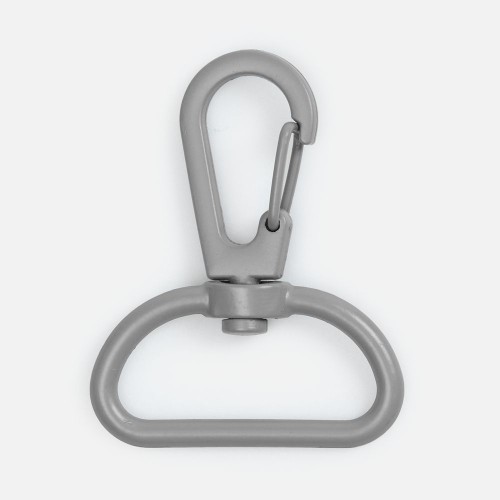 Застежка-карабин Snap Hook, L, серая