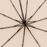 Зонт складной Cloudburst в подарочной упаковке, бежевый