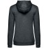 Толстовка с капюшоном женская Hoodie, серый меланж (антрацит)