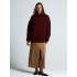 Худи Kulonga Oversize, бордовое