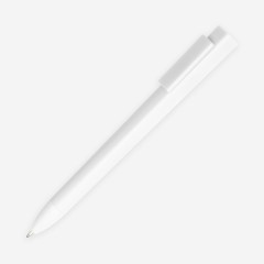 Ручка шариковая Swiper SQ Soft Touch, белая
