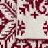 Шарф Wintertude L, красный с белым