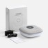 Bluetooth-колонка с беспроводной зарядкой и подсветкой Terrafonic, серая