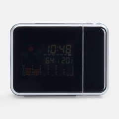 Метеостанция с проекционными часами Climavista, черная