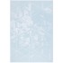 Плед Winterflake, бело-голубой с люрексом