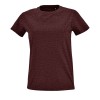 Футболка женская Imperial Fit Women, бордовый меланж Футболка женская Imperial Fit Women, бордовый меланж