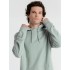 Толстовка с капюшоном унисекс Hoodie, серо-зеленая
