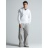 Толстовка на молнии с капюшоном Siverga 2.0, белая