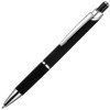 Ручка шариковая Chromos Soft Touch, черная Ручка шариковая Chromos Soft Touch, черная