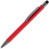 Ручка шариковая Atento Soft Touch со стилусом, красная Ручка шариковая Atento Soft Touch со стилусом, красная