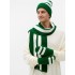 Шарф Winwear, темно-зеленый (глубокий зеленый)