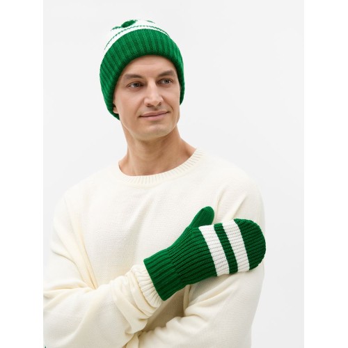 Варежки Winwear, зеленые (глубокий зеленый)