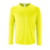 Футболка с длинным рукавом Sporty LSL Men желтый неон Футболка с длинным рукавом Sporty LSL Men желтый неон
