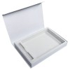 Коробка Silk с ложементом под ежедневник 15х21 см и ручку, ver.2, серая Коробка Silk с ложементом под ежедневник 15х21 см и ручку, ver.2, серая