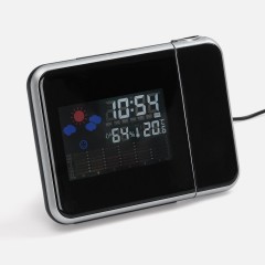Метеостанция с проекционными часами Climavista, черная