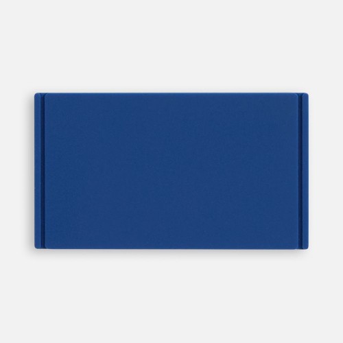 Лейбл из ПВХ Dzeta, M, синий
