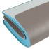 Ежедневник Flexpen, недатированный, серебристо-бирюзовый