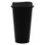 Стакан с крышкой Color Cap Black, черный Стакан с крышкой Color Cap Black, черный