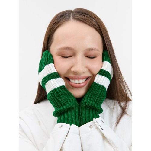 Варежки Winwear, зеленые (глубокий зеленый)