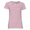 Футболка Miles Women белая с красным Футболка Miles Women белая с красным