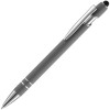 Ручка шариковая Pointer Soft Touch со стилусом, серая Ручка шариковая Pointer Soft Touch со стилусом, серая