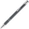 Ручка шариковая Keskus Soft Touch, серая Ручка шариковая Keskus Soft Touch, серая
