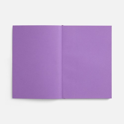 Ежедневник Flat, недатированный, фиолетовый, ver.2