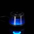 Bluetooth-колонка с подсветкой и беспроводной зарядкой Quantium, черная