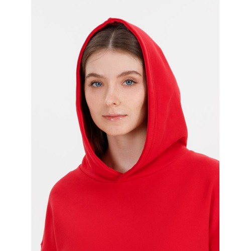 Худи оверсайз унисекс Outshine, красное