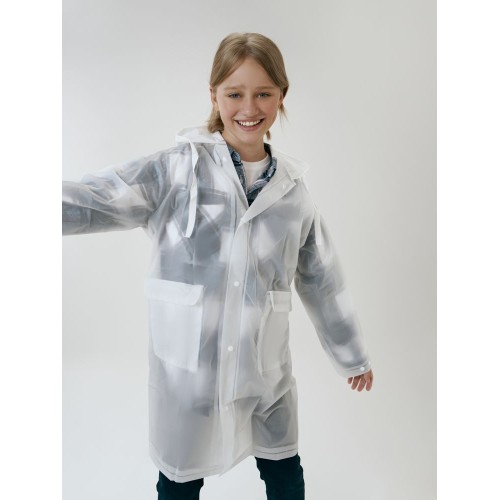 Дождевик детский RainDrop Kids, белый