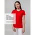 Футболка женская T-bolka Stretch Lady, красная