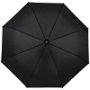 Зонт складной Monsoon, черный Зонт складной Monsoon, черный