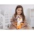 Мягкая игрушка Beastie Toys, лисенок с белым шарфом