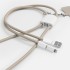 Кабель-ланьярд energyFlex Pro, серый