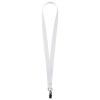 Лента для бейджа Neckband, белая Лента для бейджа Neckband, белая