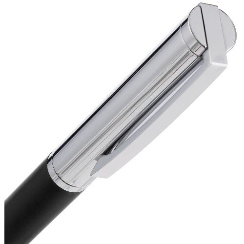 Ручка шариковая Eyeshot Soft Touch, черная