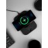 Кружка с подогревом и беспроводной зарядкой dualBase plus, черная