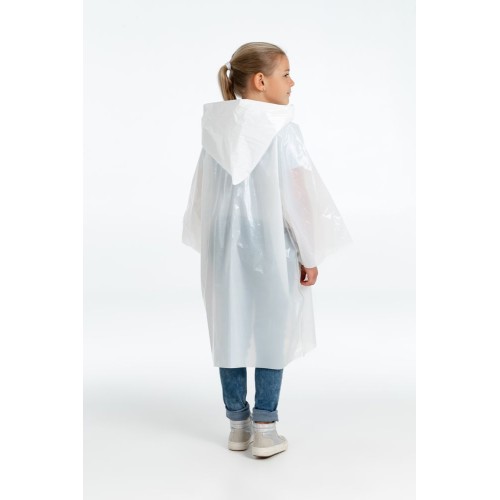 Дождевик-плащ детский BrightWay Kids, белый