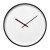 Часы настенные ChronoTop, черные Часы настенные ChronoTop, черные