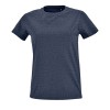 Футболка женская Imperial Fit Women, синий меланж Футболка женская Imperial Fit Women, синий меланж