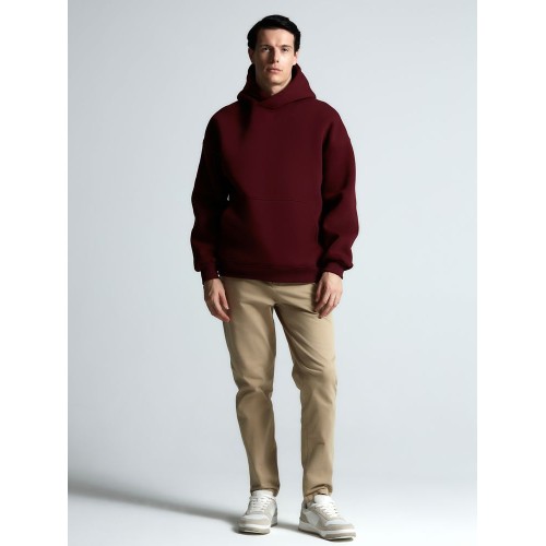Худи Kulonga Oversize, бордовое