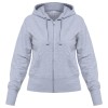 Толстовка женская Hooded Full Zip серый меланж Толстовка женская Hooded Full Zip серый меланж