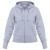 Толстовка женская Hooded Full Zip серый меланж Толстовка женская Hooded Full Zip серый меланж