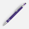 Ручка шариковая Sansen Soft Touch со стилусом, фиолетовая Ручка шариковая Sansen Soft Touch со стилусом, фиолетовая