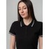 Рубашка поло женская Virma Stripes Lady, черная