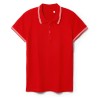 Рубашка поло женская Virma Stripes Lady, красная Рубашка поло женская Virma Stripes Lady, красная